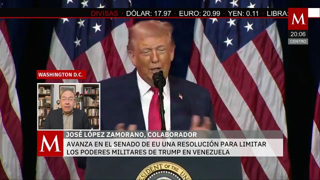 Senado limita poderes militares de Trump tras votos clave de republicanos