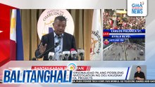Ombudsman Remulla - 2 personalidad pa ang posibleng isailalim sa preliminary investigation ng DOJ kaugnay sa issue ng flood control projects | Balitanghali