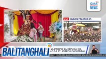 Mga deboto, nakiisa sa pahipo sa replika ng Poong Jesus Nazareno sa St. Joseph Cathedral | Balitanghali