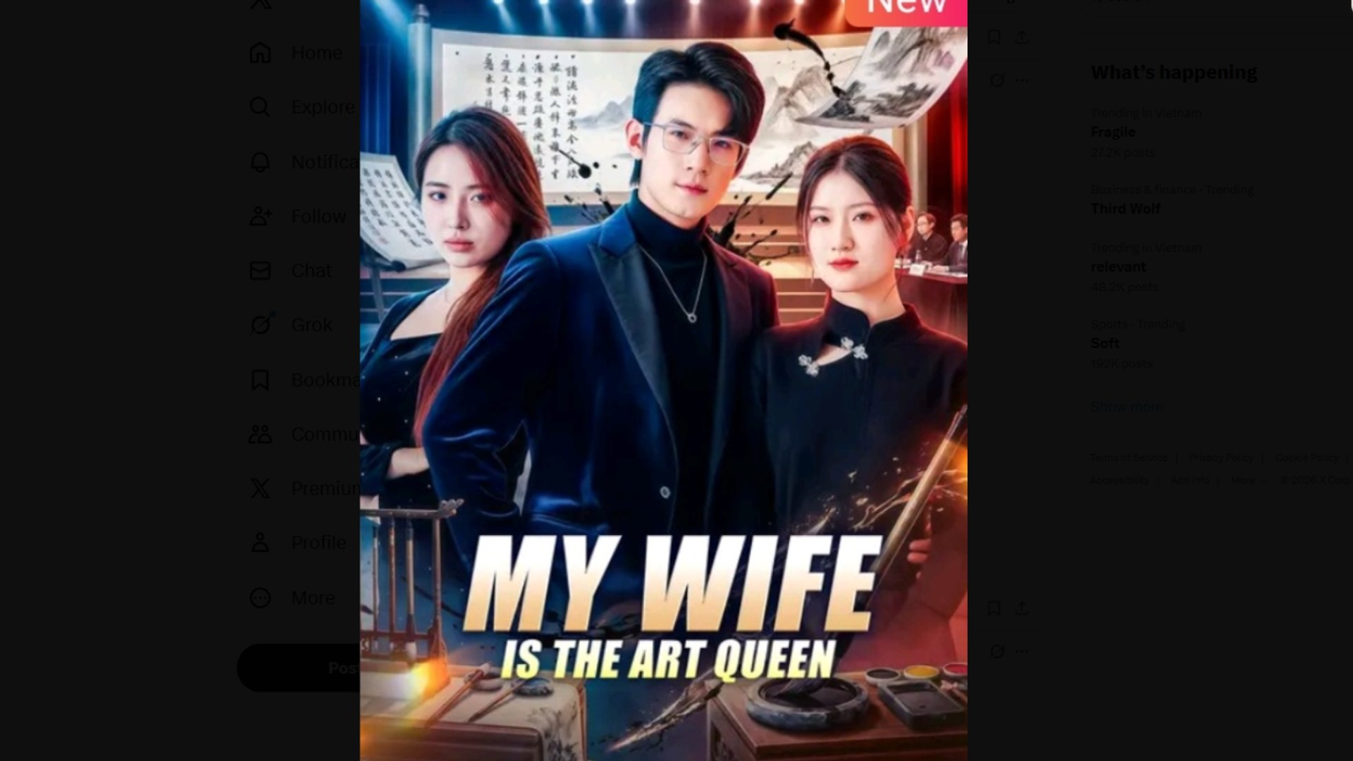 My Wife is the Art Queen Drama Movies English Sub