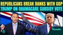 U.S. BREAKING: Hakeem Jeffries Slams GOP, Trump After 230–196 Vote to Extend Obamacare for Americans