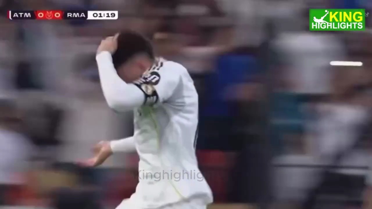 Real Madrid vs Atletico Madrid - free kick goal 🥶💀🔥