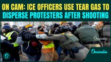 UNSEEN VIDEO: ICE Officers FIRE Tear Gas to Disperse Protesters After Shooting of Minneapolis woman