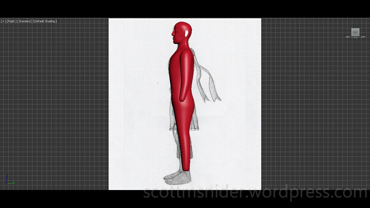 Flame: 3DS MAX Practice Polygon Modeling Model Video #72 (01-09-2026)