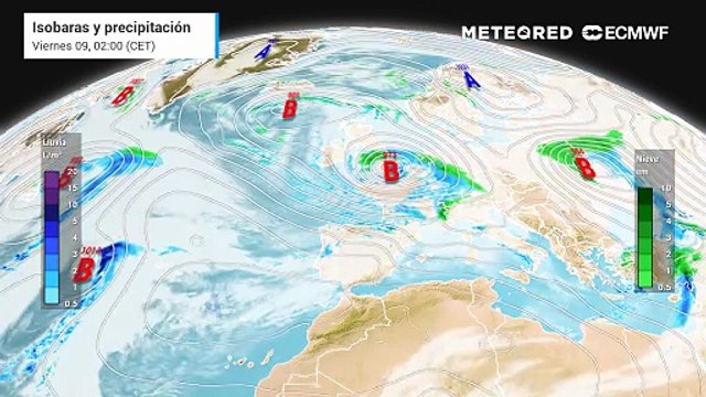 Tiempo en España tras el paso de Goretti