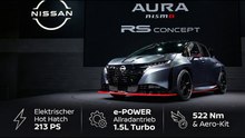Nissan Aura Nismo RS Concept: Kommt der elektrische Juke-R Nachfolger?