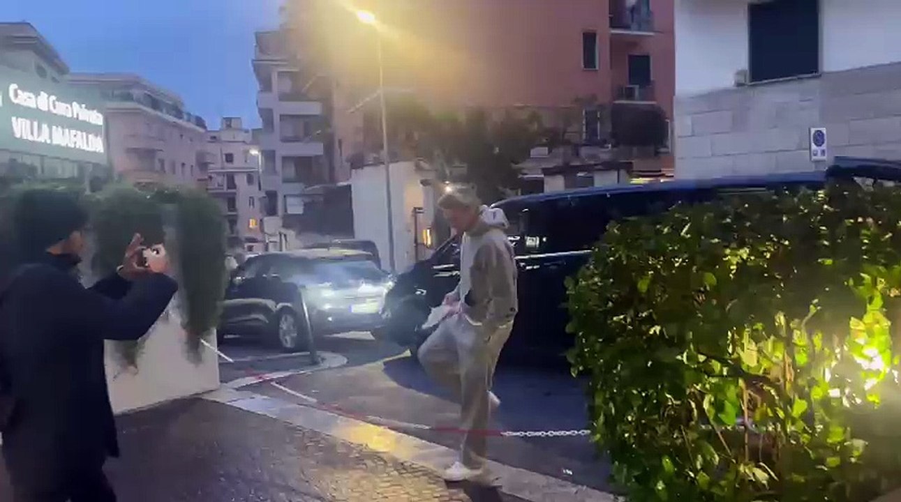 Lazio, l'arrivo di Taylor a Villa Mafalda