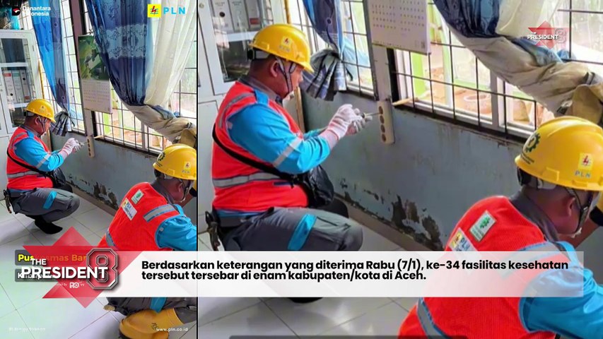 PLN Sukses Pulihkan Listrik 34 RS-Puskesmas Terdampak Bencana di Aceh, Ini Daftarnya