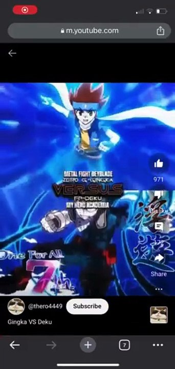 August 7 ,2024 12 August 7 ,2024 11 Gingka Hagane's Pegasus VS Deku