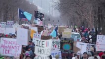 MASSIVE anti-ICE protest SHAKES Minneapolis after FATAL SHOOTING