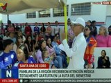 Ruta del Bienestar benefició a más de 6 mil habitantes con jornada de atención integral en Falcón
