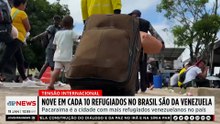 Nove em cada 10 refugiados no Brasil são da Venezuela