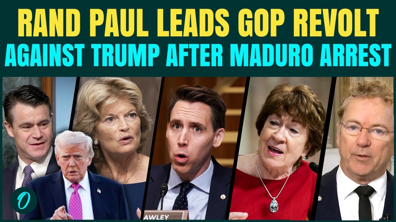 Rand Paul leads five Republicans breaking with Trump after Venezuela strikes