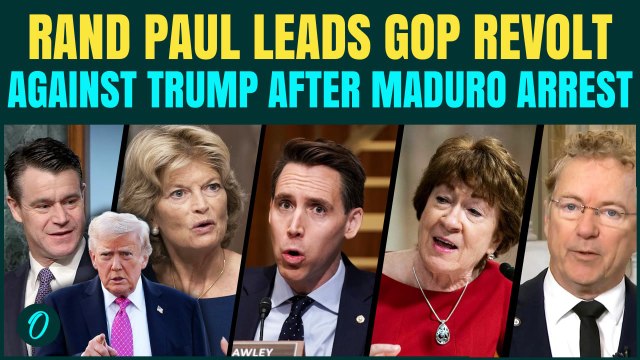 Rand Paul leads five Republicans breaking with Trump after Venezuela strikes
