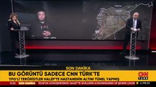 Bu görüntü sadece CNN TÜRK'te: YPG'li teröristler Halep'te hastanenin altını tünel yapmış
