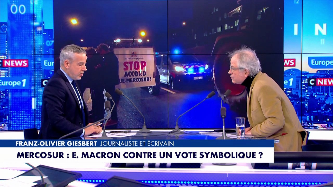 «Emmanuel Macron a peur des Français», estime Franz-Olivier Giesbert