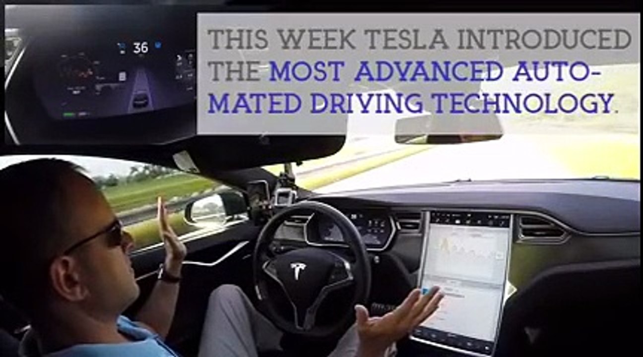 Tesla No Hands!