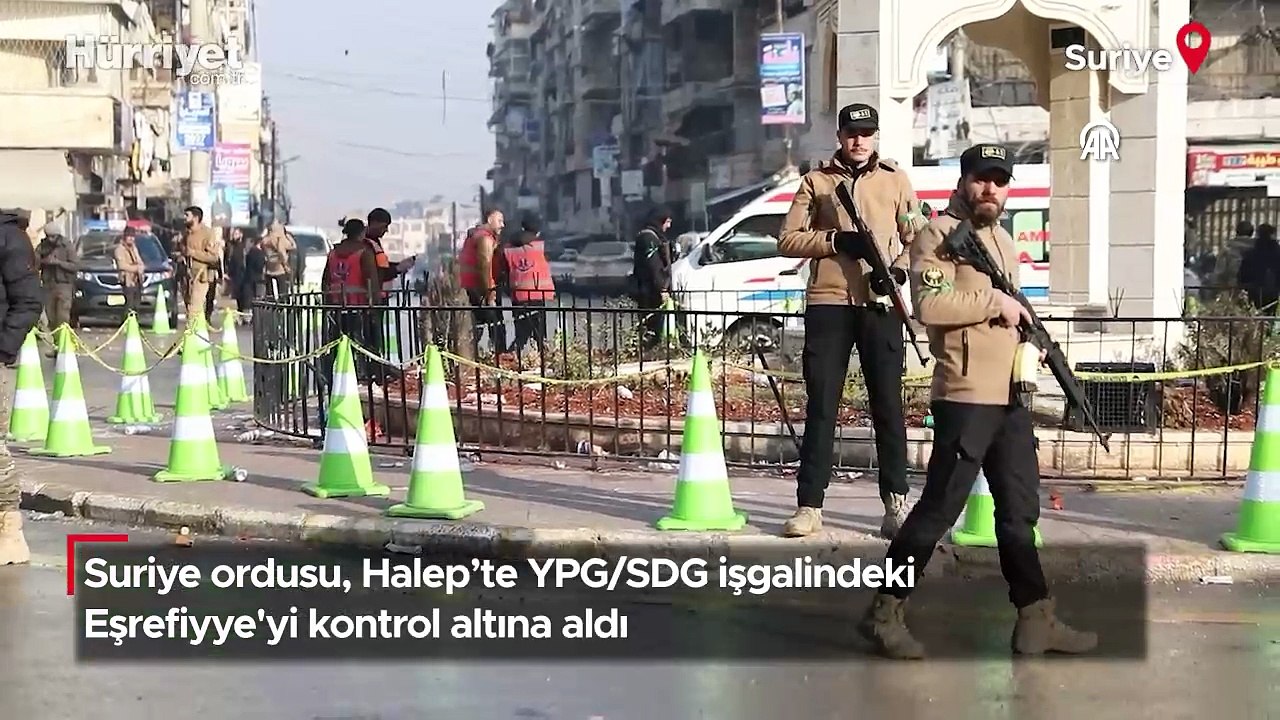 Suriye ordusu, Halep’te YPG/SDG işgalindeki Eşrefiyye'yi kontrol altına aldı