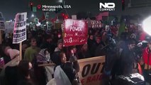 Cientos protestan en Minneapolis por el disparo mortal de un agente de ICE