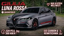 Alfa Romeo Giulia Quadrifoglio Luna Rossa: Nur 10 Stück weltweit!