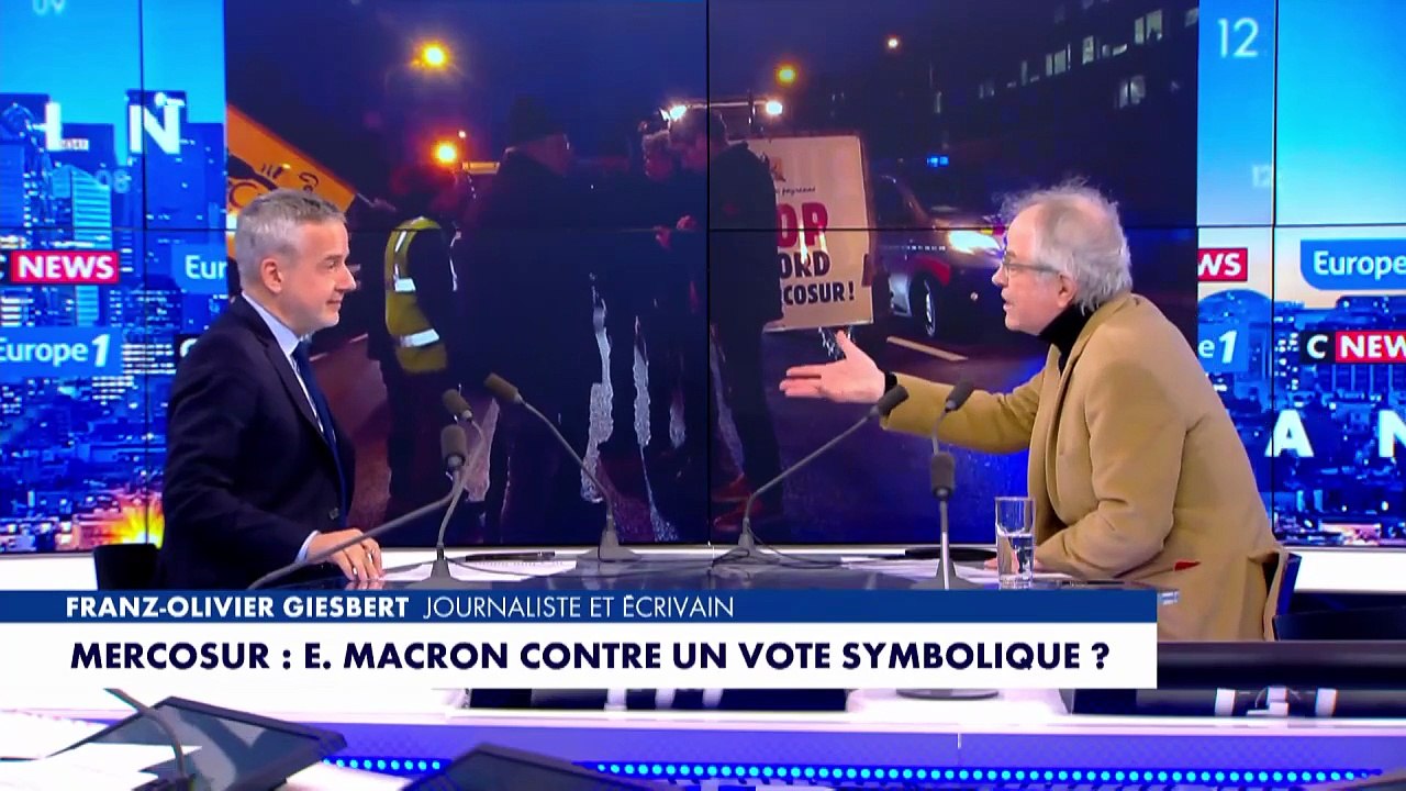 «Emmanuel Macron a peur des Français», estime le journaliste Franz-Olivier Giesbert