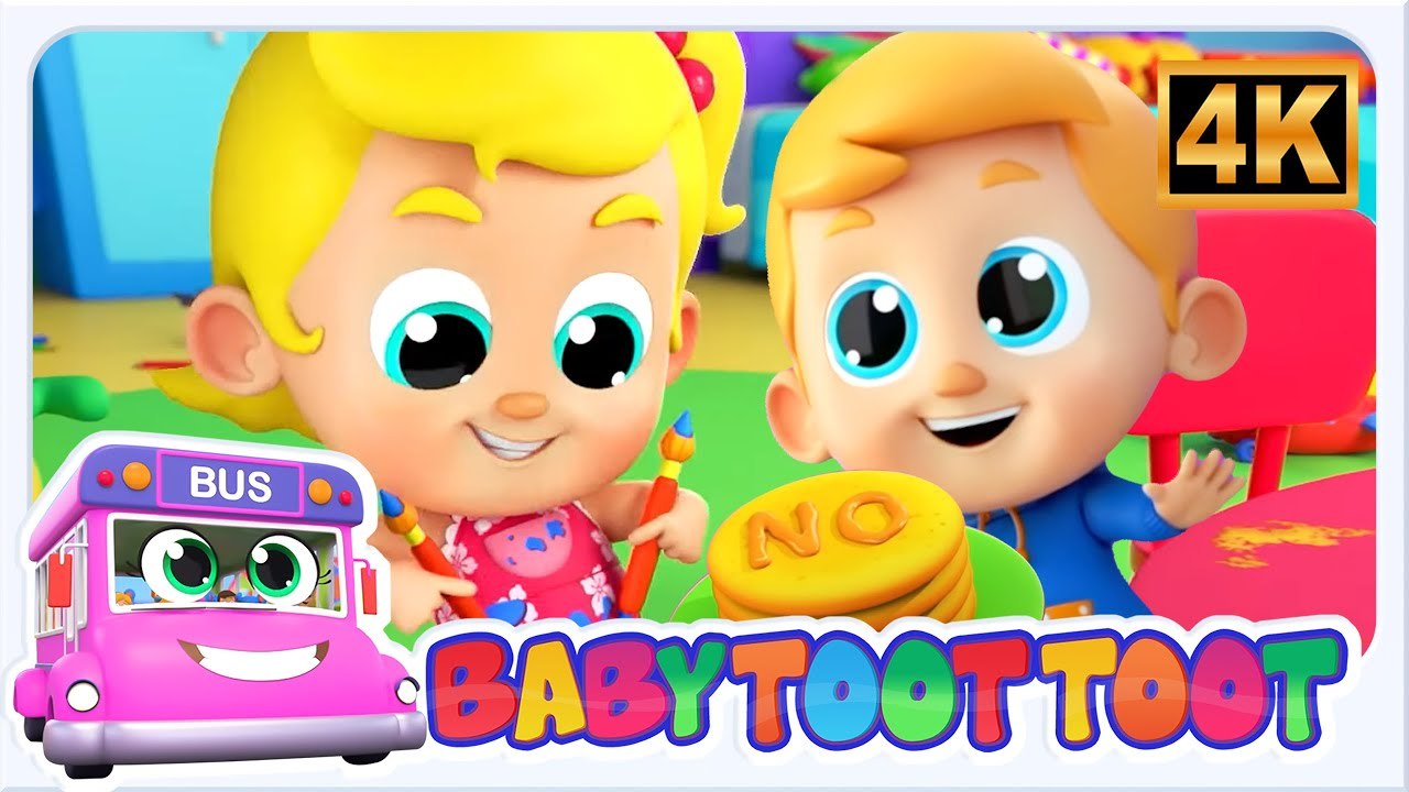 No No Song for Kids | Nursery Rhymes & Baby Songs | Kids TV Learning Videos
