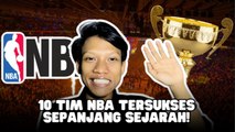 10 Tim NBA Tersukses Sepanjang Sejarah Berdasarkan Gelar