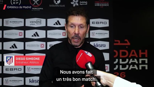 Simeone, des regrets malgré la défaite