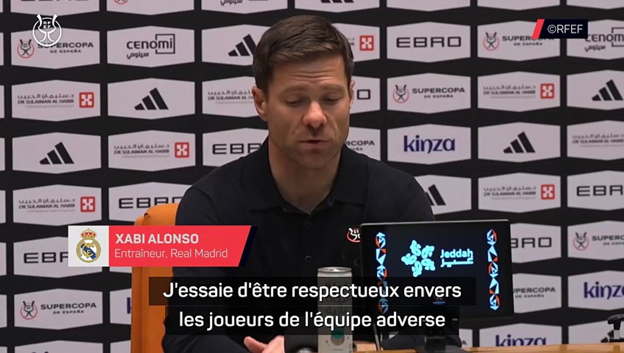 Xabi Alonso tacle Simeone après son clash avec Vinicius