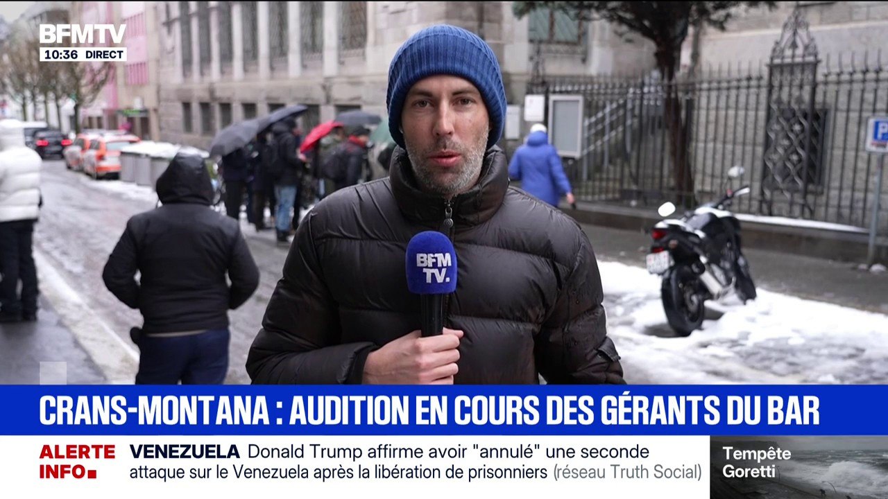 Incendie à Crans-Montana: dans quel cadre sont auditionnés les gérants du bar?