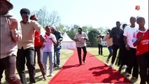 William Ruto Shows off his moves as he dances to Iyanii’s Donjo Maber in Nakuru