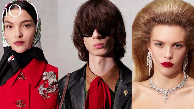 Ecco a voi La Famiglia gucciness secondo Demna: sprezzatura tutta italiana, cupa e sexy
