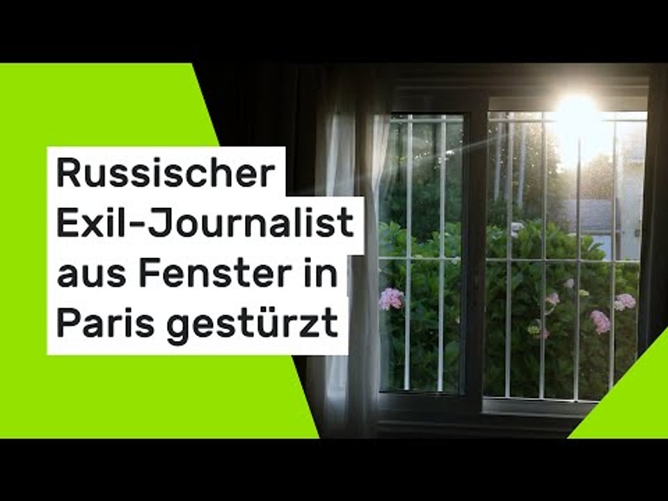 Russischer Exil-Journalist aus Fenster in Paris gestürzt