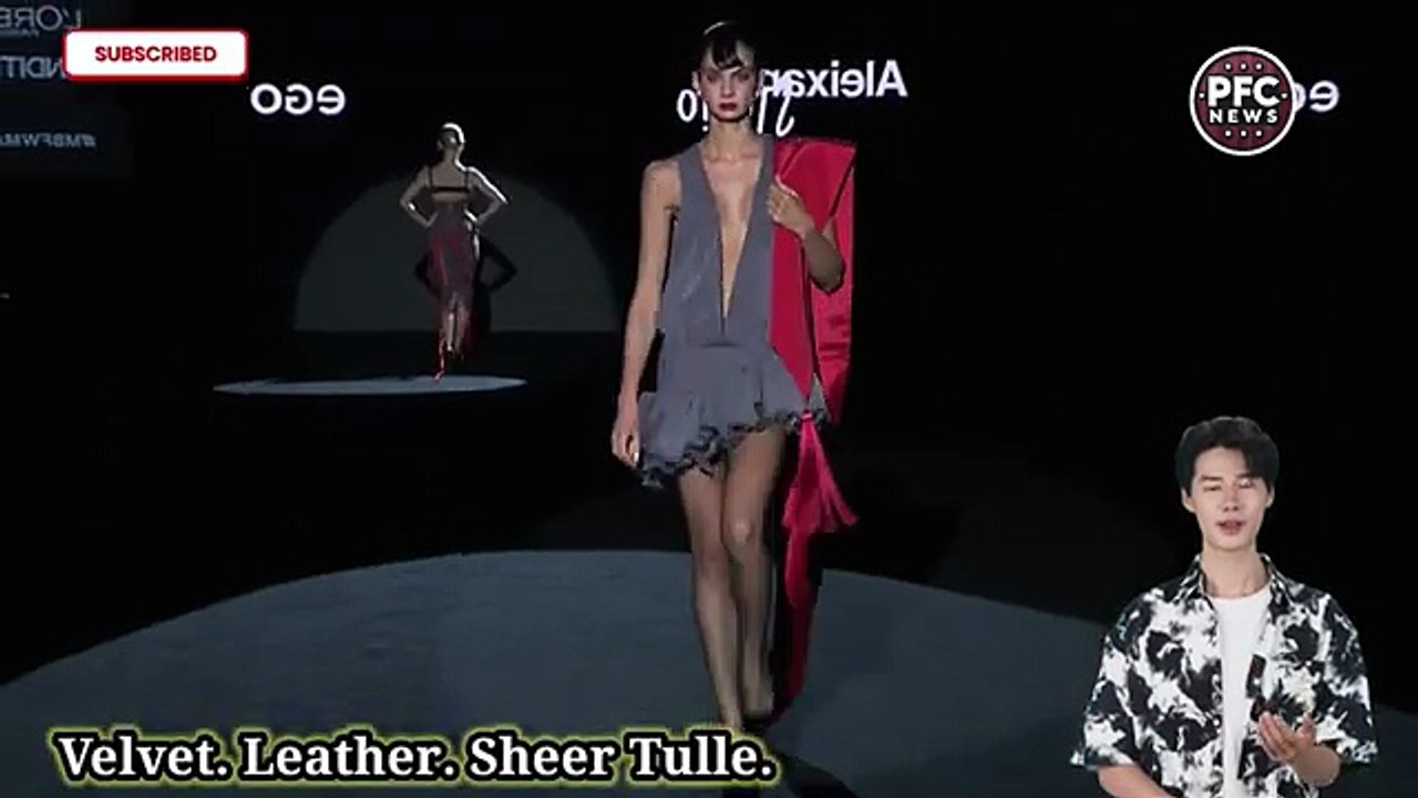 Aleixandri Studio Fall Winter 2025_26 _ Most Stunning Runway Looks _ Fashion Week Transformation