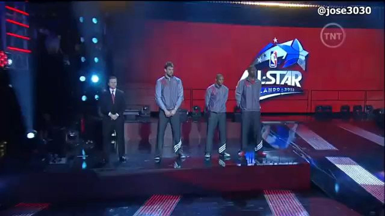 Affanso Anglin  West  2012 NBA All Star Game  Intro