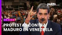 EN VIVO: Protestas en Venezuela contra Maduro | Tensión antes de su tercer mandato | Última hora