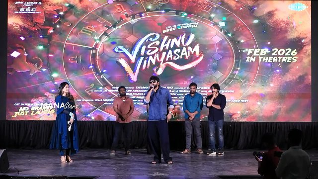 Hero Sree Vishnu Speech @ Dekho Vishnu Vinyasam Song Launch Event in Malla Reddy Engineering College