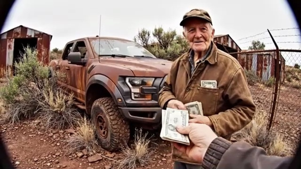 I Bought a Ford F-150 Raptor for ONLY $300! Poor Grandpa Sold Me His Abandoned     #fordraptor #fordf150 #f150raptor Description Text: In this episode of AutoReforge, we bought a $70,000 abandoned Ford F-150 Raptor for ONLY $500 in a BARN 🚗💨 Watch the