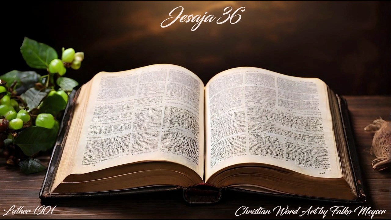 Die Bibel am Freitag, dem 09. Januar 2026 - Jesaja 36