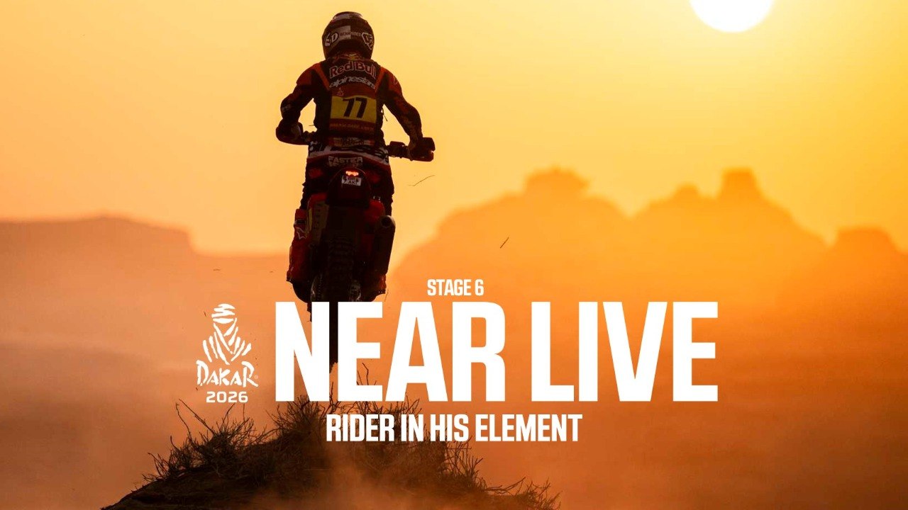 Rider in his element