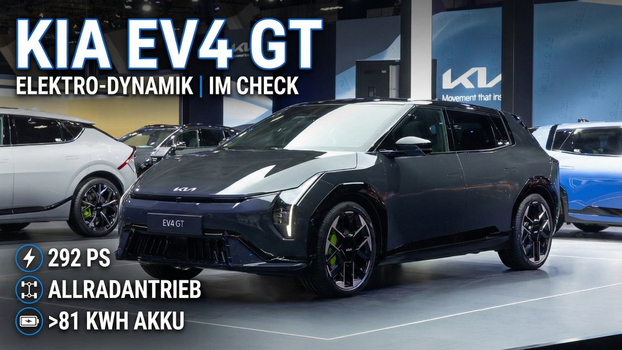 Design & Alltag: So sportlich ist der 2026 Kia EV4 GT wirklich