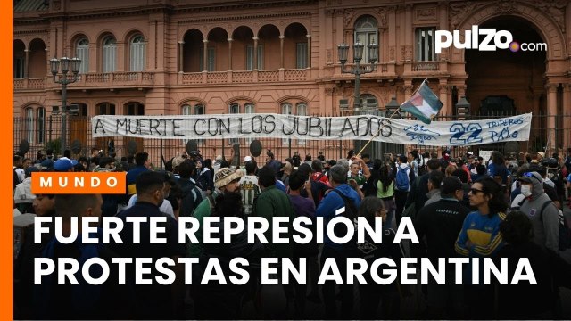 Jubilados en Argentina protestan y más de 20 personas resultaron heridas | Pulzo