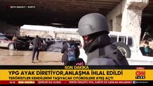 YPG'li teröristler kendilerini taşıyacak otobüslere ateş açtı