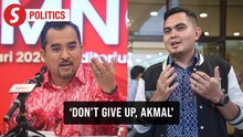 Listen to 'big bro': Stay on for the party's struggle, Umno sec-gen tells Akmal