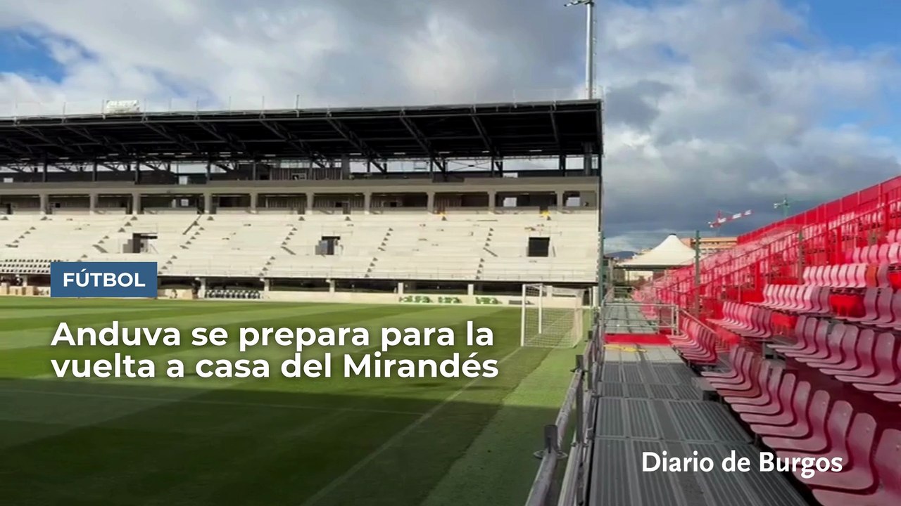 Anduva se prepara para la vuelta a casa del Mirandés