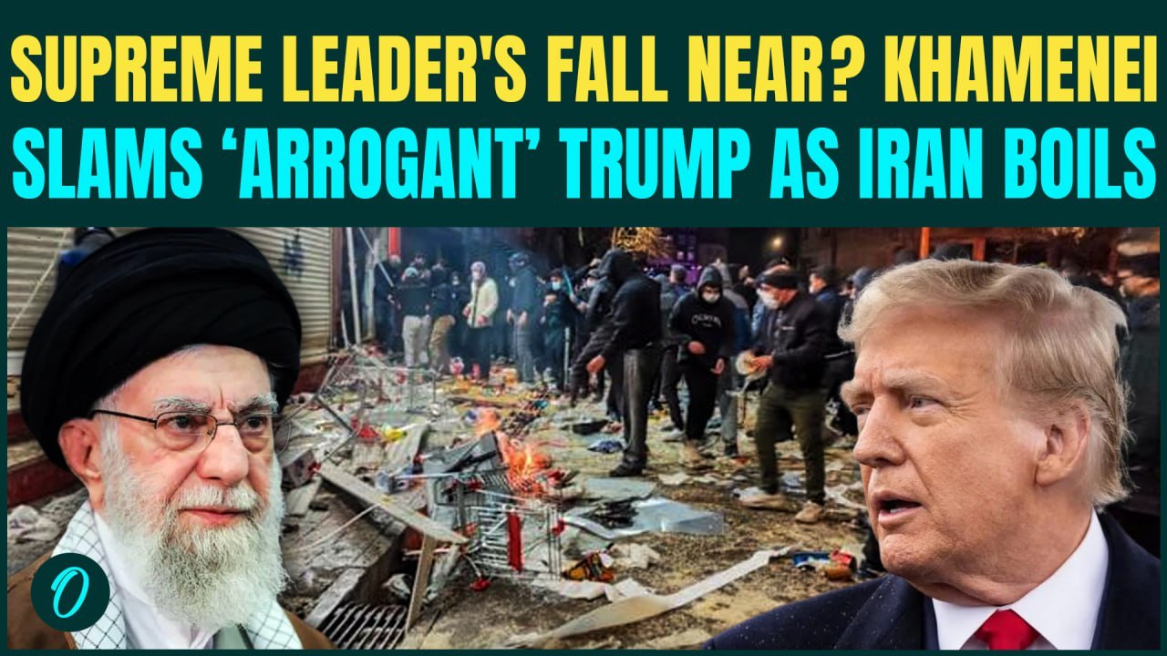 Khamenei’s FURIOUS 1st Reaction as Iran BURNS: BLASTS Arrogant Trump, DECLARES Iran Won’t BACK DOWN