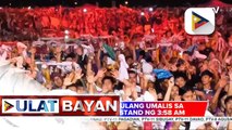 Libo-libong deboto, nakiisa sa Misa Mayor sa Quirino Grandstand, ilang oras bago umusad ang andas, pauwi ng Quiapo Church | ulat ni Gab Villegas