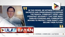 PBBM, hinikayat ang mga deboto na gawing gabay ang Hesus Nazareno sa kanilang buhay nang may malasakit, sakripisyo, at awa sa kapwa | ulat ni Kenneth Paciente