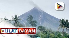 Pyroclastic density currents o ‘uson’ mula sa Bulkang #Mayon, dumoble sa nakalipas na isang araw | ulat ni Vel Custodio