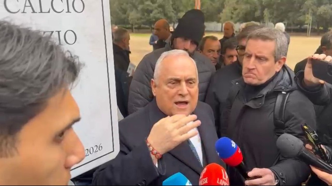 Lazio, Lotito: "Il sistema deve essere trasparente, corretto e uguale per tutti" - VD